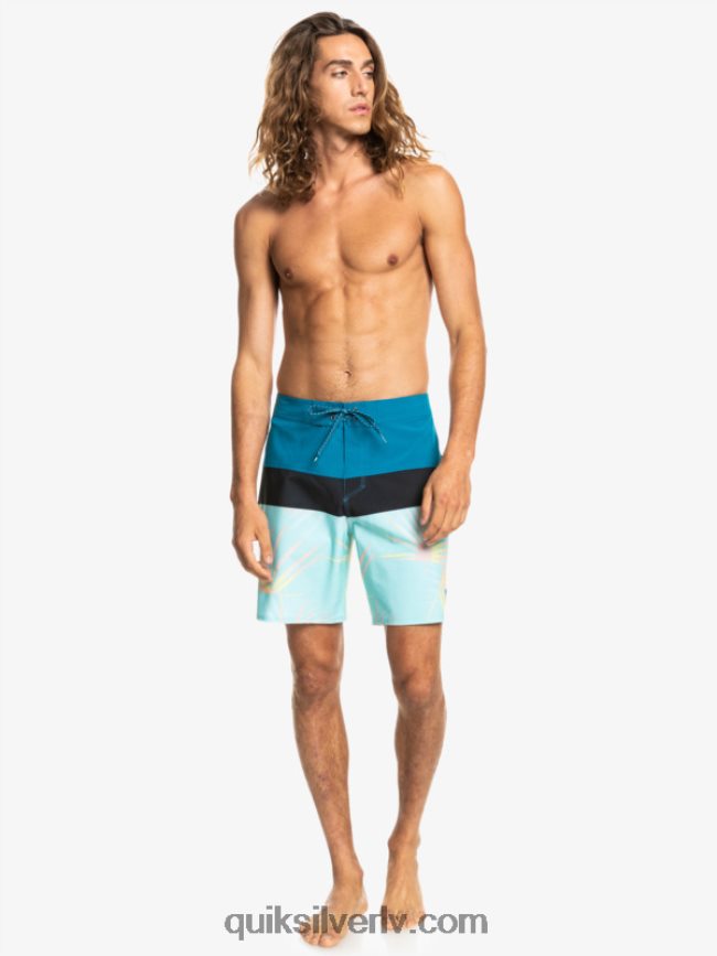 vīriešiem Quiksilver surfsilk panelis 20 dēļu šorti jūras osta 88064R1457