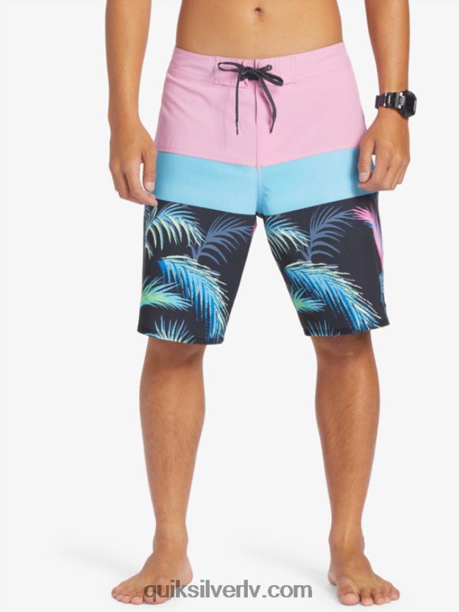 vīriešiem Quiksilver surfsilk panelis 20 dēļu šorti mēness purva 88064R130