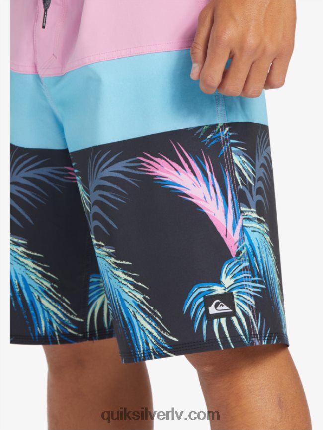 vīriešiem Quiksilver surfsilk panelis 20 dēļu šorti mēness purva 88064R130
