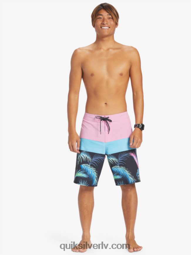 vīriešiem Quiksilver surfsilk panelis 20 dēļu šorti mēness purva 88064R130