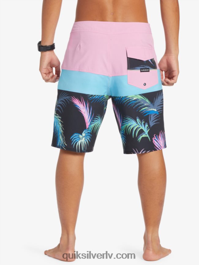 vīriešiem Quiksilver surfsilk panelis 20 dēļu šorti mēness purva 88064R130