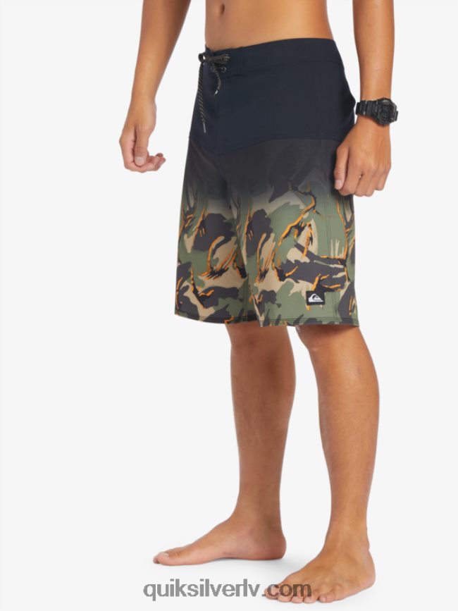 vīriešiem Quiksilver surfsilk panelis 20 dēļu šorti melns 88064R131