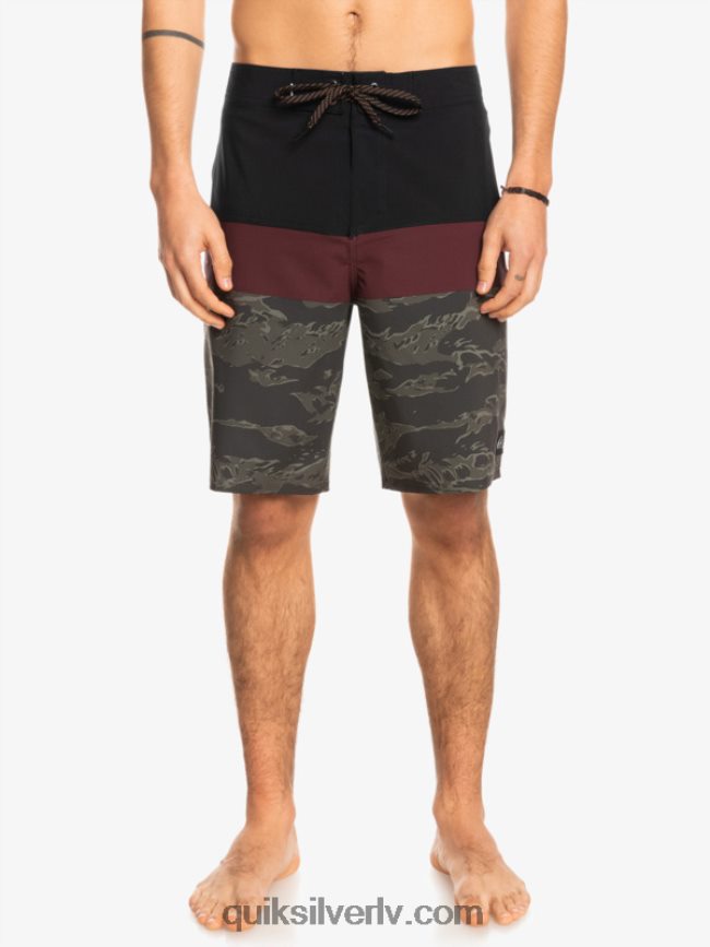 vīriešiem Quiksilver surfsilk panelis 20 dēļu šorti melns 88064R1785
