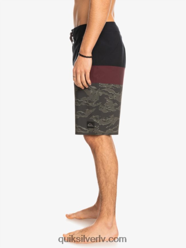 vīriešiem Quiksilver surfsilk panelis 20 dēļu šorti melns 88064R1785