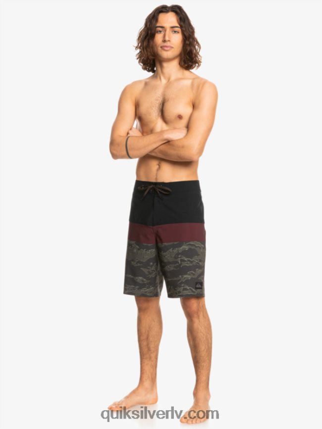 vīriešiem Quiksilver surfsilk panelis 20 dēļu šorti melns 88064R1785
