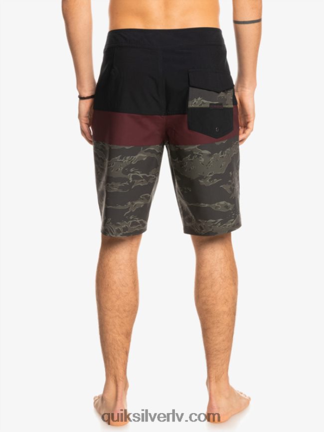 vīriešiem Quiksilver surfsilk panelis 20 dēļu šorti melns 88064R1785