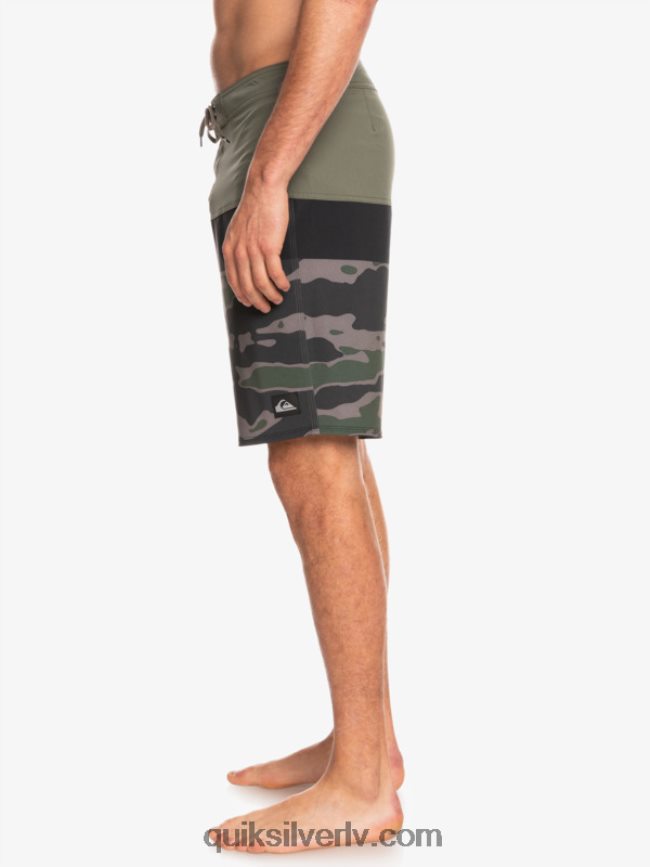 vīriešiem Quiksilver surfsilk panelis 20 dēļu šorti nokritis akmens 88064R1460