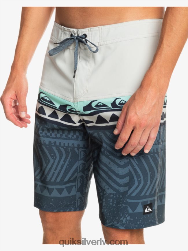 vīriešiem Quiksilver surfsilk panelis 20 dēļu šorti pelēka violeta 88064R135