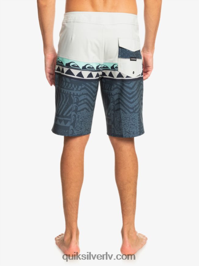 vīriešiem Quiksilver surfsilk panelis 20 dēļu šorti pelēka violeta 88064R135