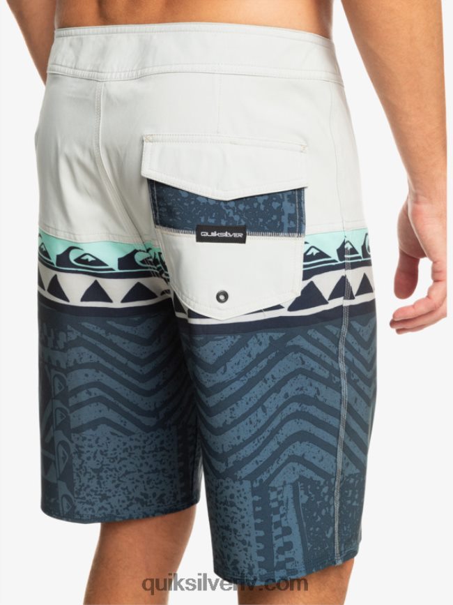 vīriešiem Quiksilver surfsilk panelis 20 dēļu šorti pelēka violeta 88064R135