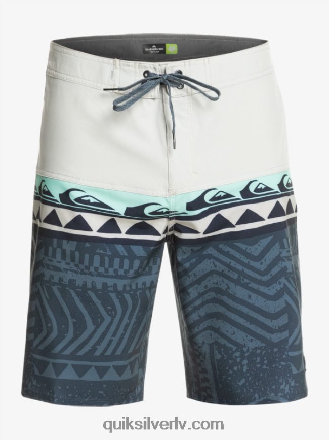 vīriešiem Quiksilver surfsilk panelis 20 dēļu šorti pelēka violeta 88064R135