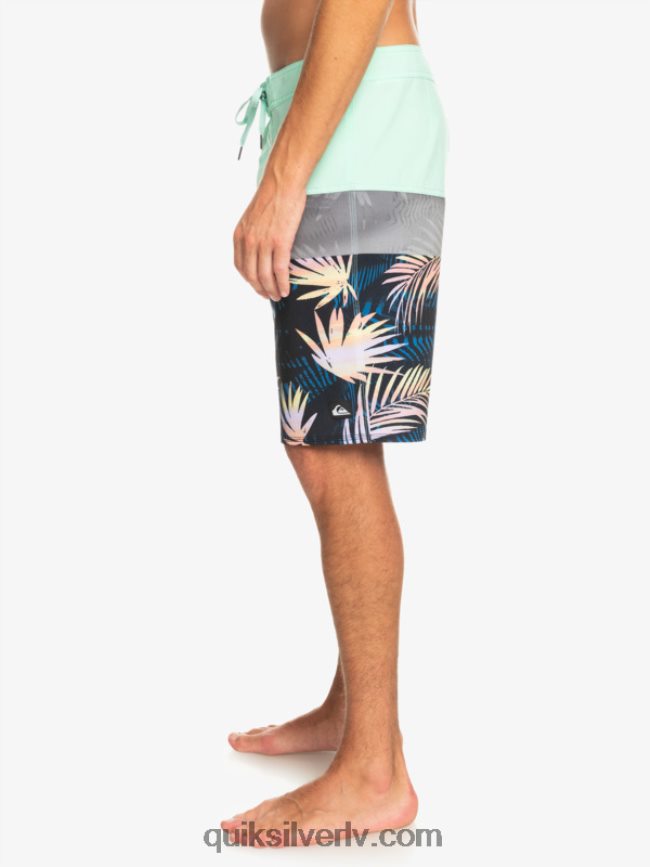 vīriešiem Quiksilver surfsilk panelis 20 dēļu šorti pludmales stikls 88064R134