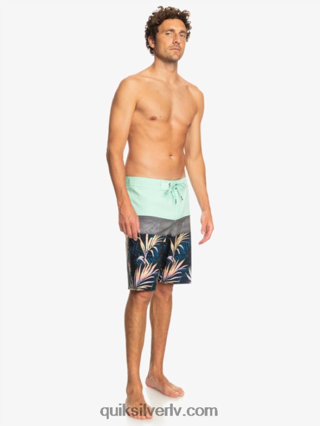 vīriešiem Quiksilver surfsilk panelis 20 dēļu šorti pludmales stikls 88064R134
