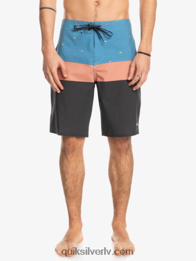 vīriešiem Quiksilver surfsilk panelis 20 dēļu šorti provinces zils 88064R1458