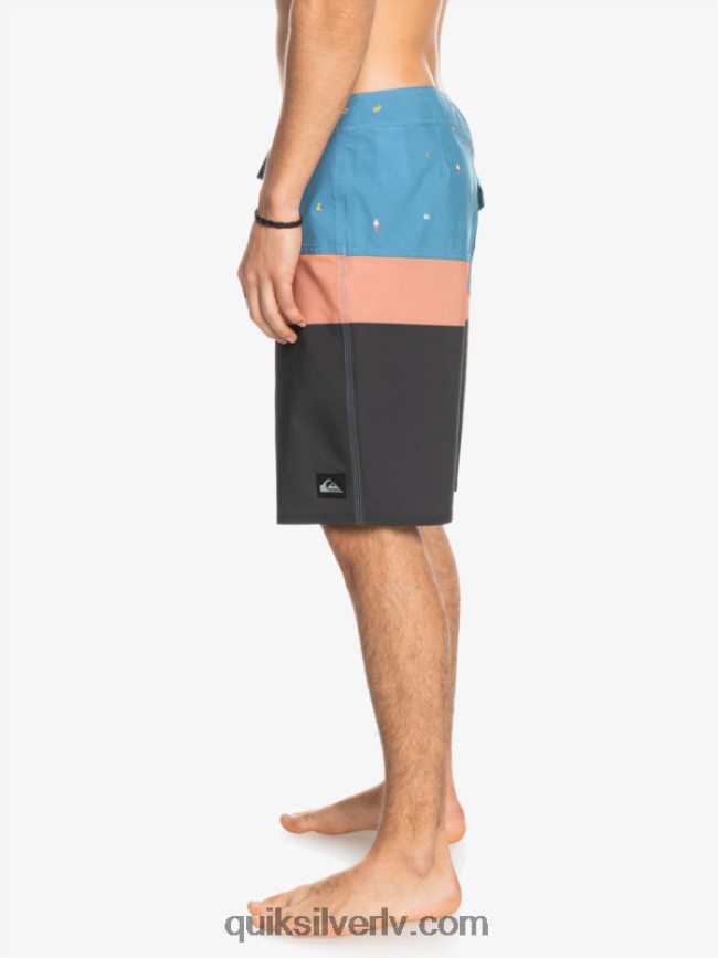 vīriešiem Quiksilver surfsilk panelis 20 dēļu šorti provinces zils 88064R1458