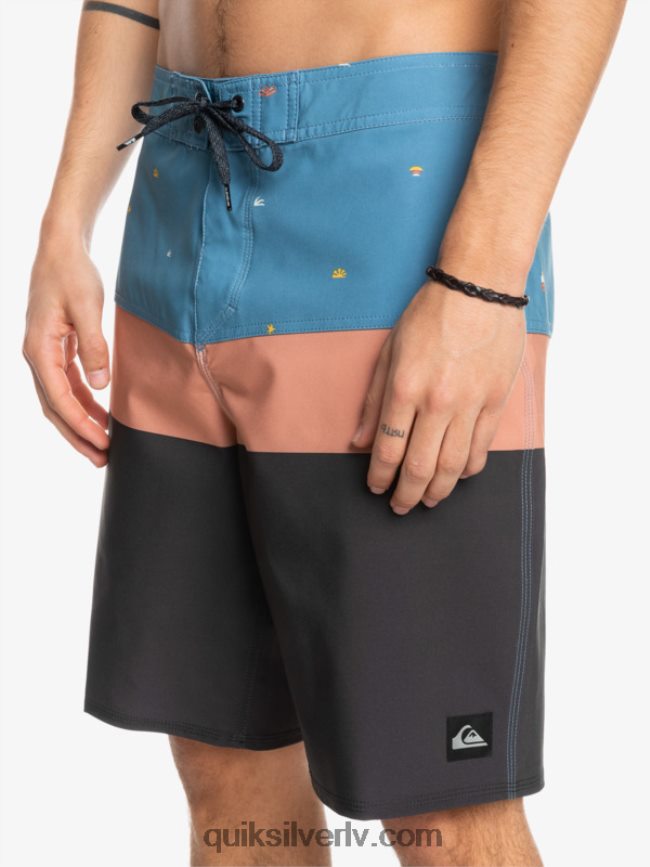 vīriešiem Quiksilver surfsilk panelis 20 dēļu šorti provinces zils 88064R1458