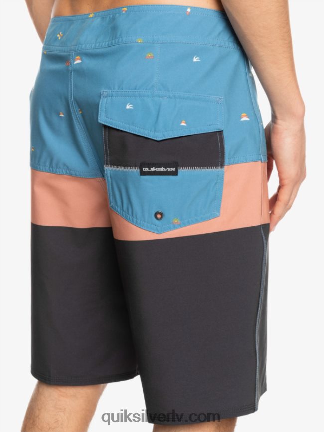 vīriešiem Quiksilver surfsilk panelis 20 dēļu šorti provinces zils 88064R1458