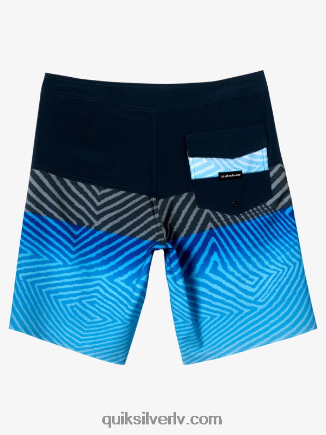vīriešiem Quiksilver surfsilk panelis 20 dēļu šorti pusnakts flote 88064R128