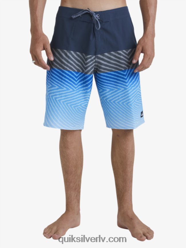 vīriešiem Quiksilver surfsilk panelis 20 dēļu šorti pusnakts flote 88064R128