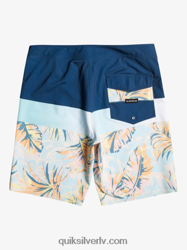 vīriešiem Quiksilver surfsilk panelis 20 dēļu šorti zīmotnes zilā krāsā 88064R1450