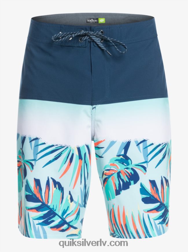 vīriešiem Quiksilver surfsilk panelis 20 dēļu šorti zīmotnes zilā krāsā 88064R1456