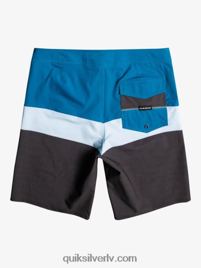 vīriešiem Quiksilver surfsilk panelis 20 dēļu šorti zili pelēks 88064R1462