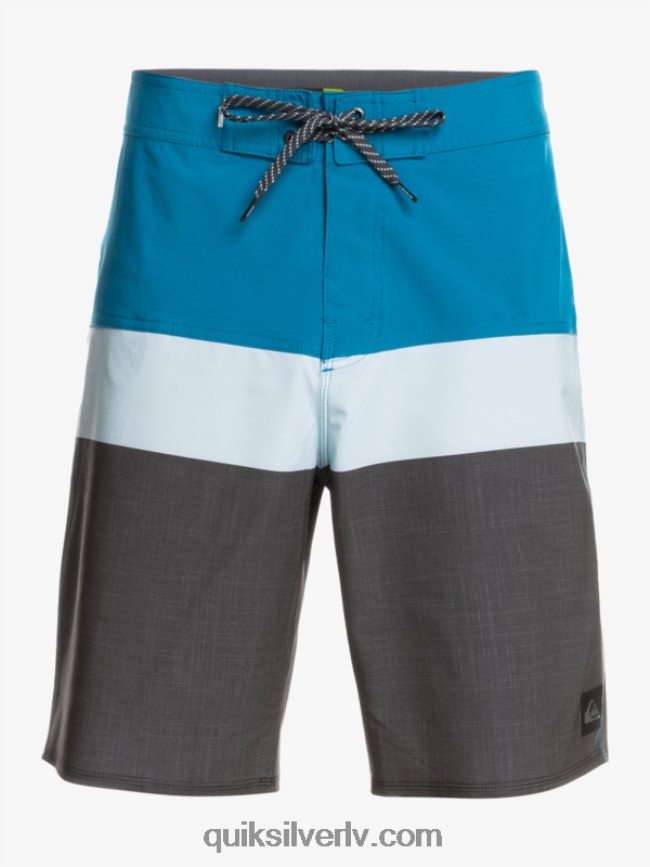 vīriešiem Quiksilver surfsilk panelis 20 dēļu šorti zili pelēks 88064R1462