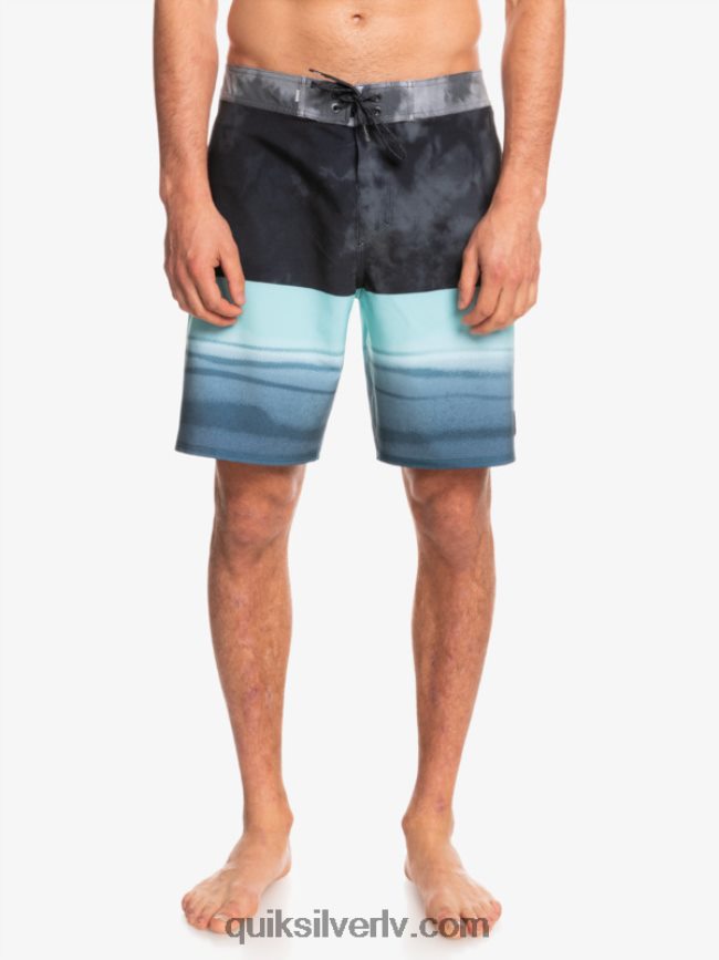 vīriešiem Quiksilver surfsilk pieci-0 19 dēļu šorti melns 88064R1798