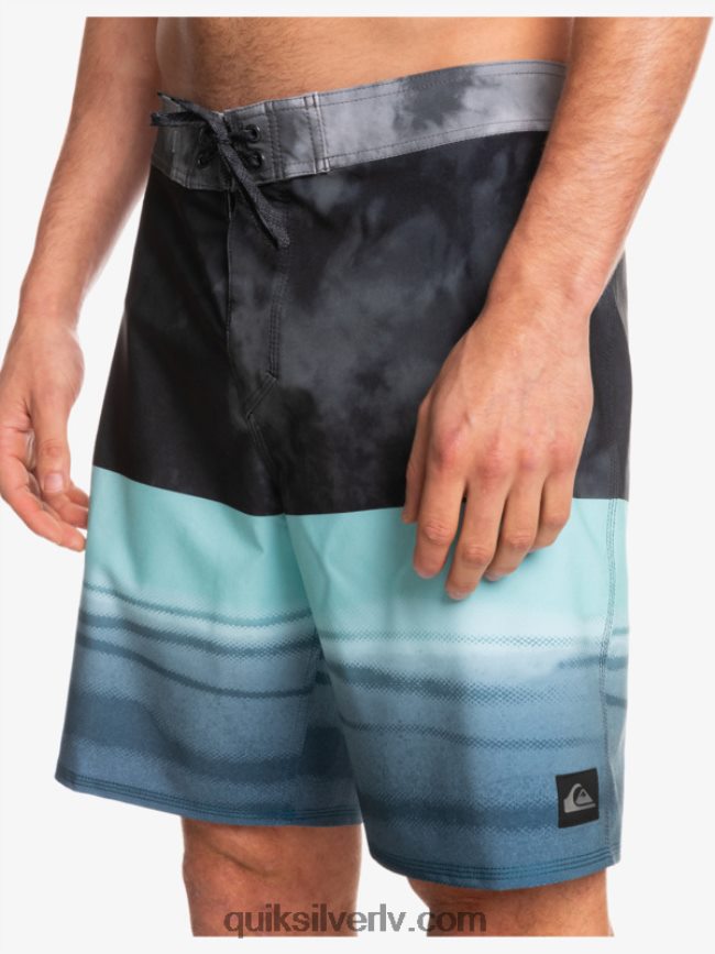 vīriešiem Quiksilver surfsilk pieci-0 19 dēļu šorti melns 88064R1798