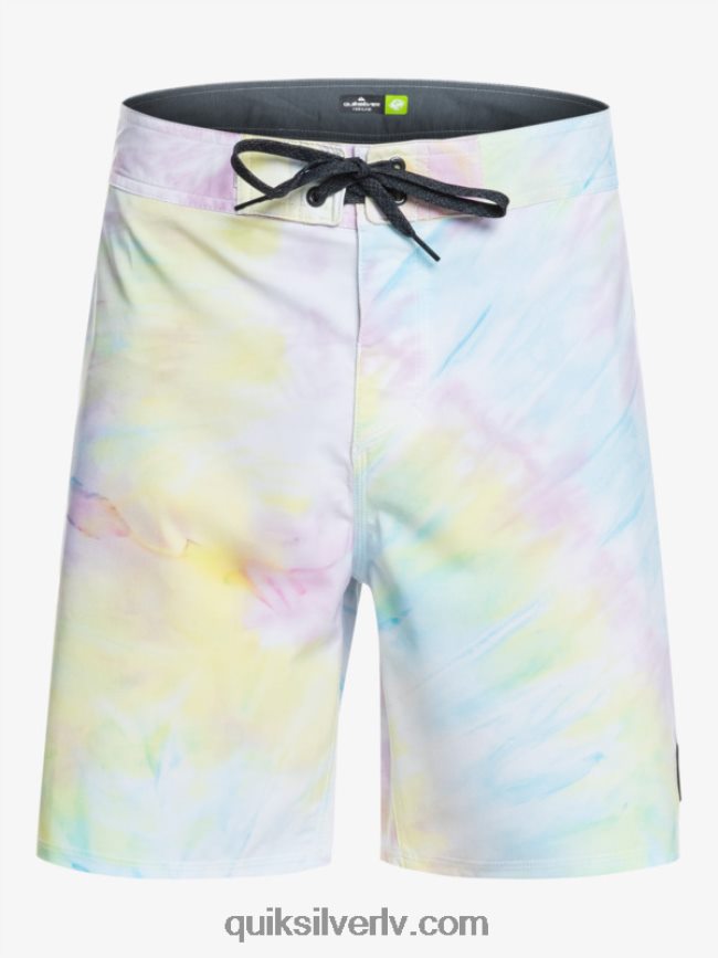 vīriešiem Quiksilver surfsilk piped 18 boardšorti balts 88064R1749