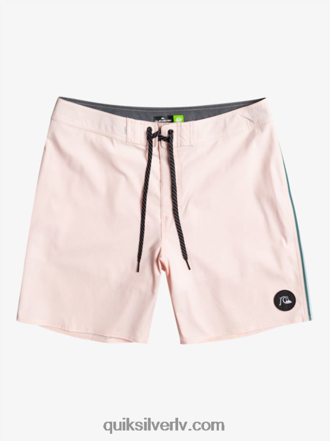 vīriešiem Quiksilver surfsilk piped 18 boardšorti plīvuru rozā 88064R1751