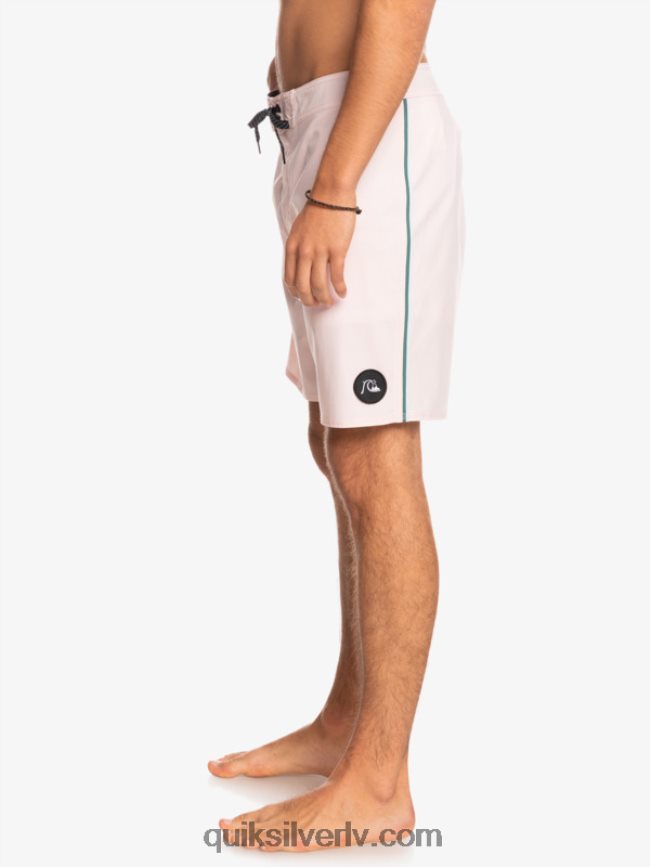 vīriešiem Quiksilver surfsilk piped 18 boardšorti plīvuru rozā 88064R1751