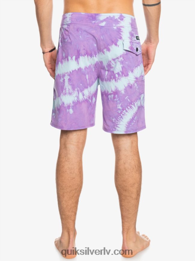 vīriešiem Quiksilver surfsilk piped 18 boardšorti putekļaina orhideja 88064R1750