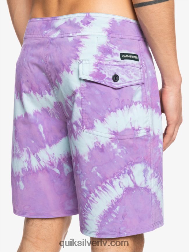 vīriešiem Quiksilver surfsilk piped 18 boardšorti putekļaina orhideja 88064R1750