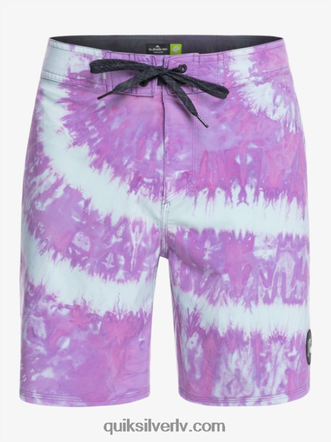 vīriešiem Quiksilver surfsilk piped 18 boardšorti putekļaina orhideja 88064R1750