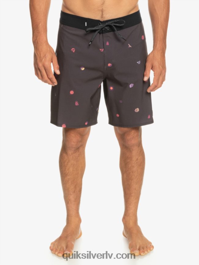 vīriešiem Quiksilver surfsilk qs 69 18 dēļu šorti asfalts 88064R241