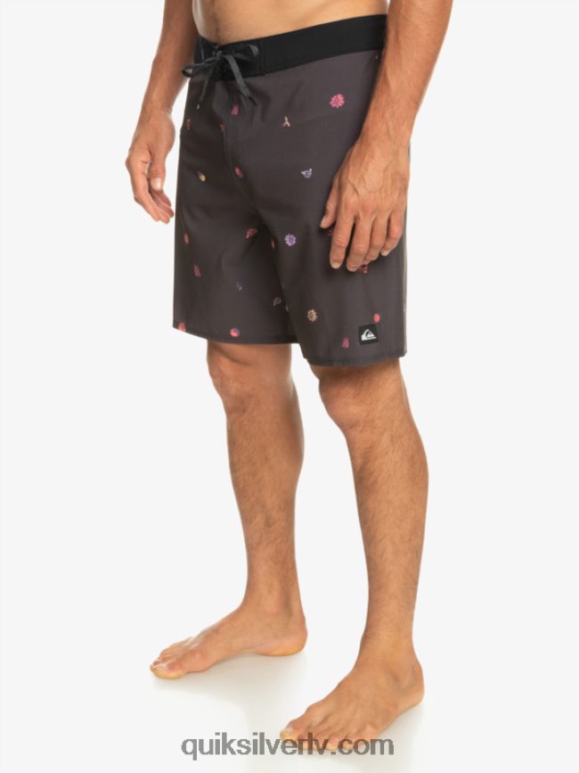 vīriešiem Quiksilver surfsilk qs 69 18 dēļu šorti asfalts 88064R241