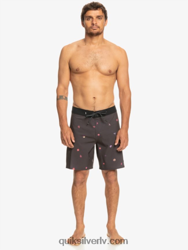 vīriešiem Quiksilver surfsilk qs 69 18 dēļu šorti asfalts 88064R241