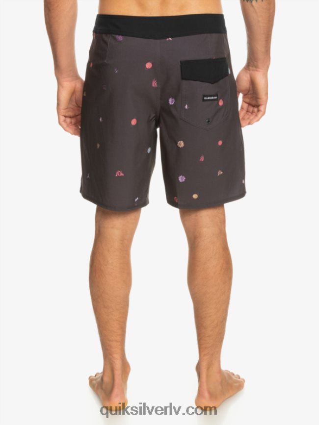 vīriešiem Quiksilver surfsilk qs 69 18 dēļu šorti asfalts 88064R241