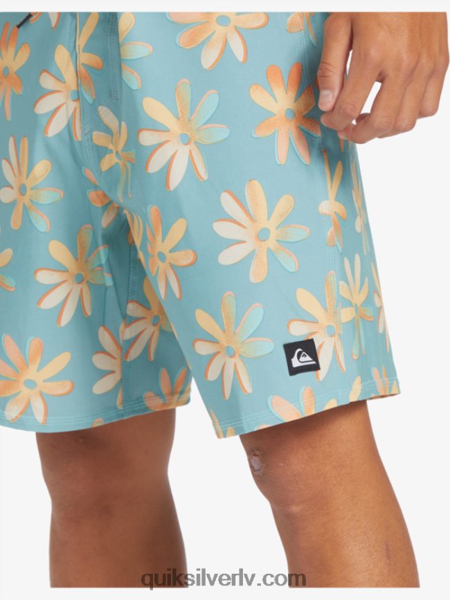 vīriešiem Quiksilver surfsilk qs 69 18 dēļu šorti kameja zils 88064R240