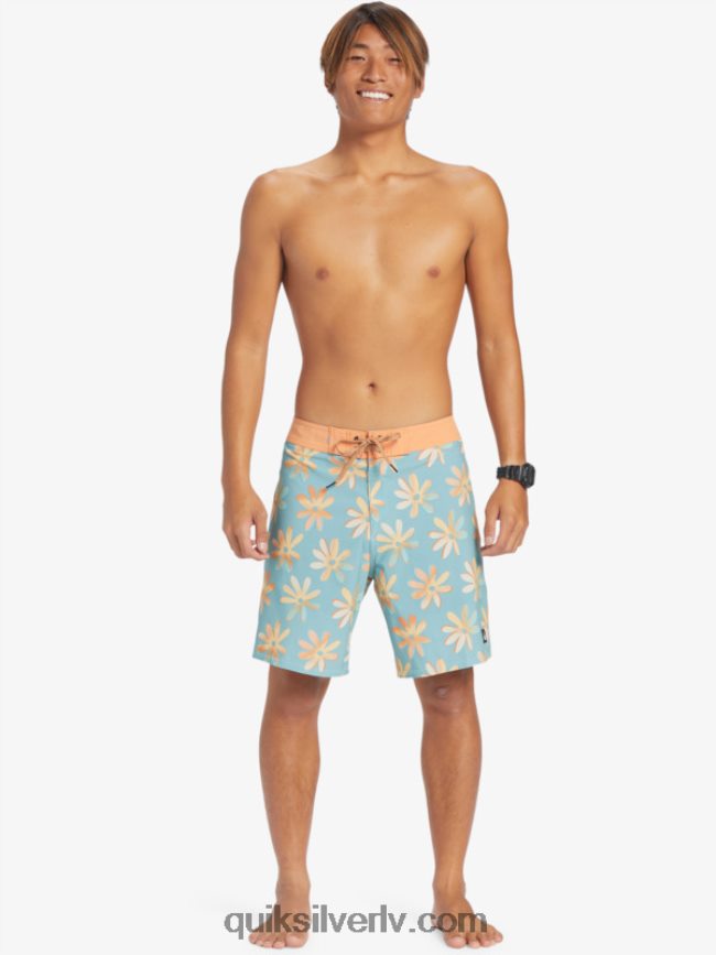 vīriešiem Quiksilver surfsilk qs 69 18 dēļu šorti kameja zils 88064R240
