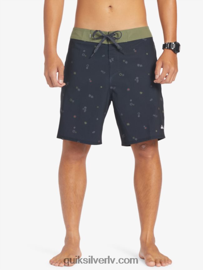 vīriešiem Quiksilver surfsilk qs 69 18 dēļu šorti melns 88064R239