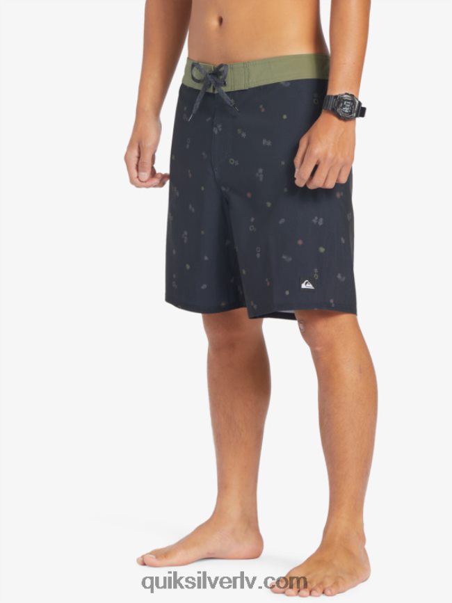 vīriešiem Quiksilver surfsilk qs 69 18 dēļu šorti melns 88064R239