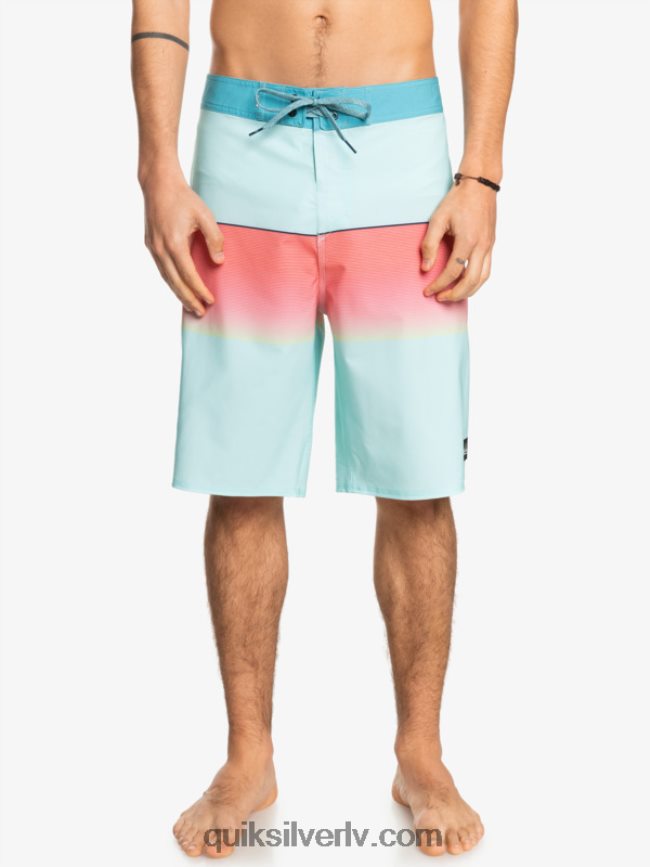 vīriešiem Quiksilver surfsilk slab 21 dēļu šorti ledus ūdens 88064R1412