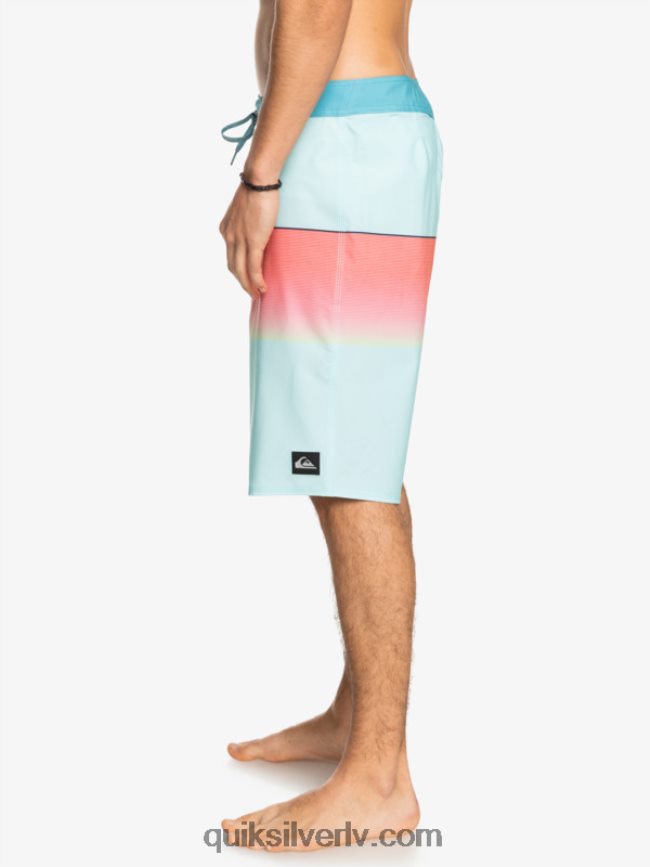 vīriešiem Quiksilver surfsilk slab 21 dēļu šorti ledus ūdens 88064R1412