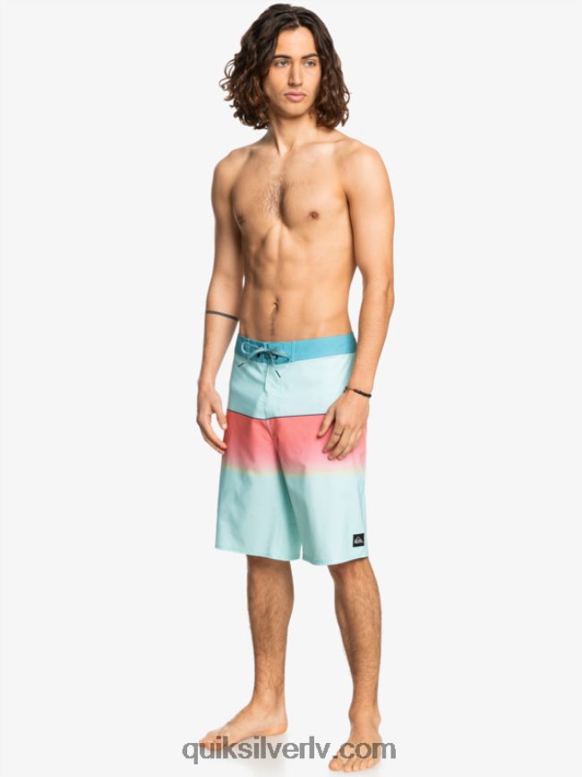 vīriešiem Quiksilver surfsilk slab 21 dēļu šorti ledus ūdens 88064R1412