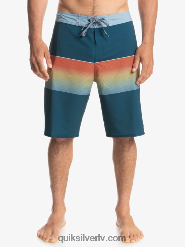 vīriešiem Quiksilver surfsilk slab 21 dēļu šorti majolika zila 88064R1411