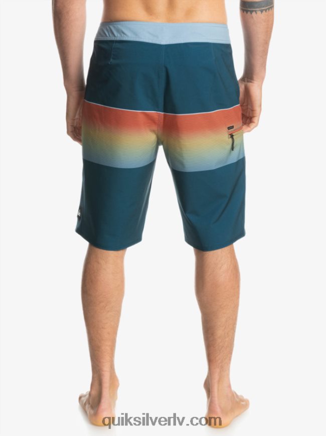 vīriešiem Quiksilver surfsilk slab 21 dēļu šorti majolika zila 88064R1411