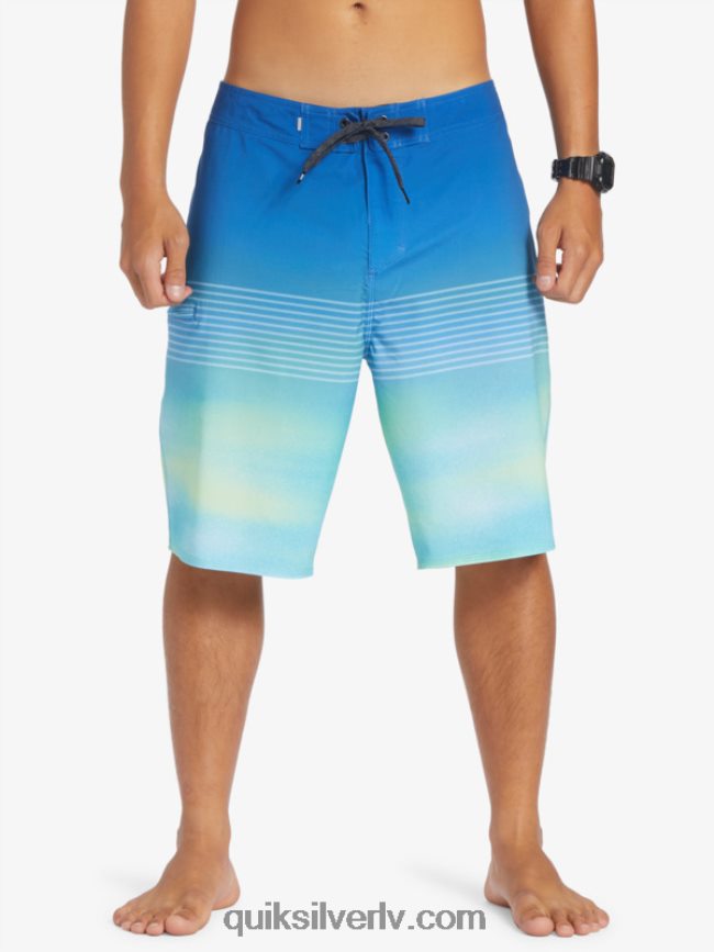vīriešiem Quiksilver surfsilk slab 21 dēļu šorti upe zila 88064R452