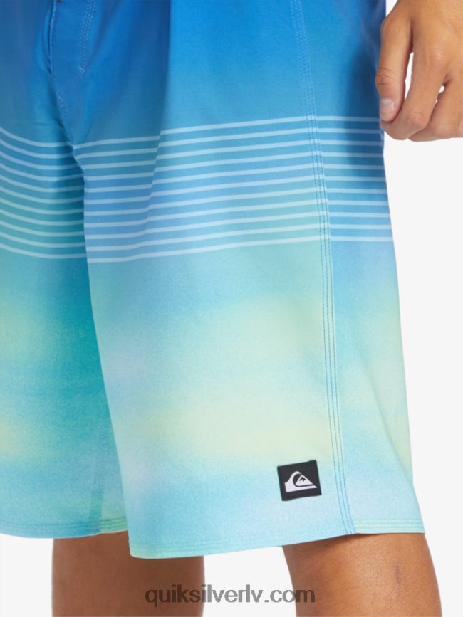 vīriešiem Quiksilver surfsilk slab 21 dēļu šorti upe zila 88064R452